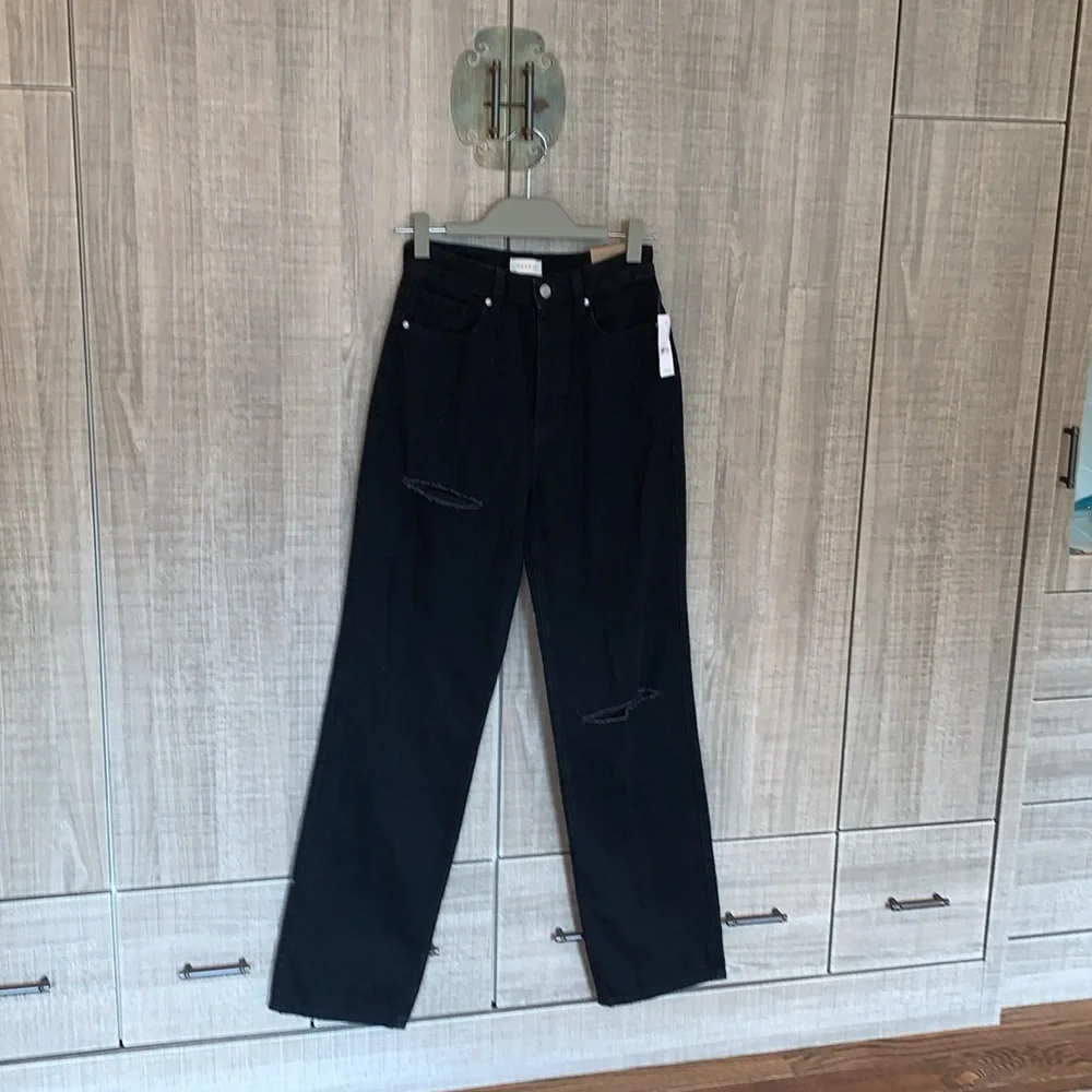 PacSun‎ Black Ripped '90s Boyfriend Jeans